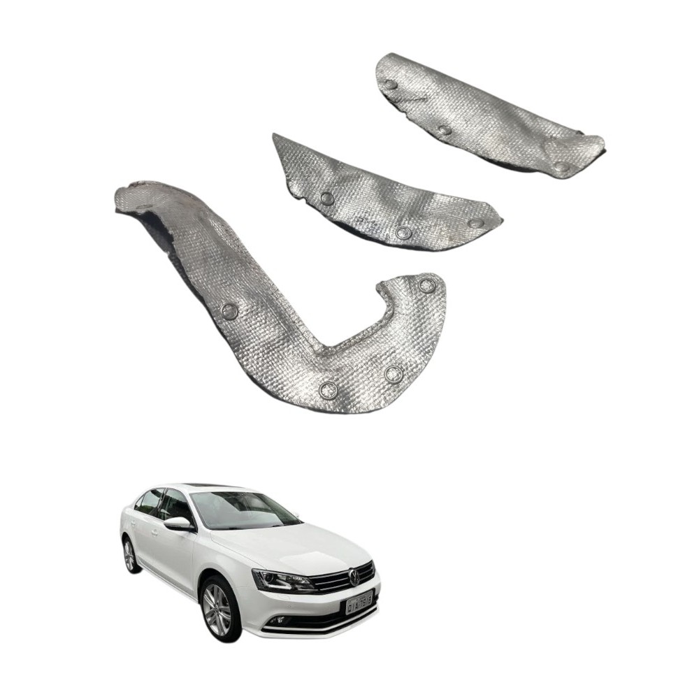 Jogo Proteção De Calor Turbina Volkswagen Jetta Tsi 2.0 2016