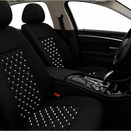 Capa de Banco Automotivo Carro Tecido Grosso Diamantado Reforçado Linha Prime Monshell