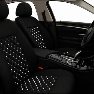 Capa de Banco Automotivo Carro Tecido Grosso Diamantado Reforçado Linha Prime Monshell