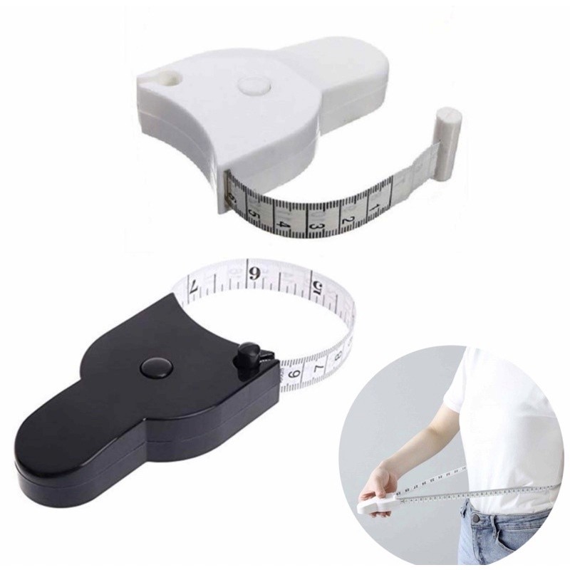 Fita Métrica Automática Medidor De Busto E Cintura Fitness Academia MEDIDOR CORPORAL em Oferta na Shopee