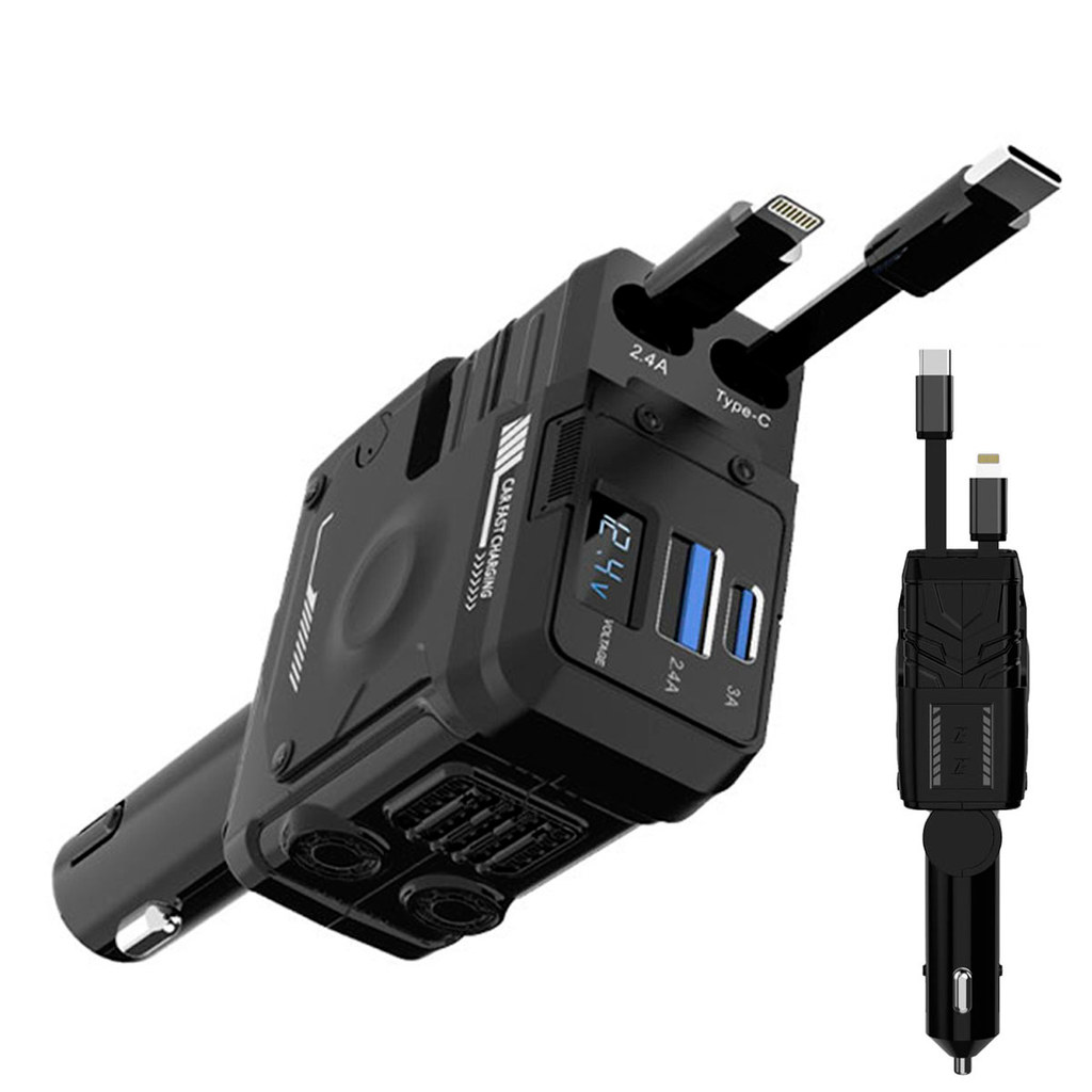 Carregador Auotmotivo USB Turbo Carro Caminhao Caminhonete Carreta Tela Inteligente Carregamento Rapido Tablet Celular em Oferta na Shopee