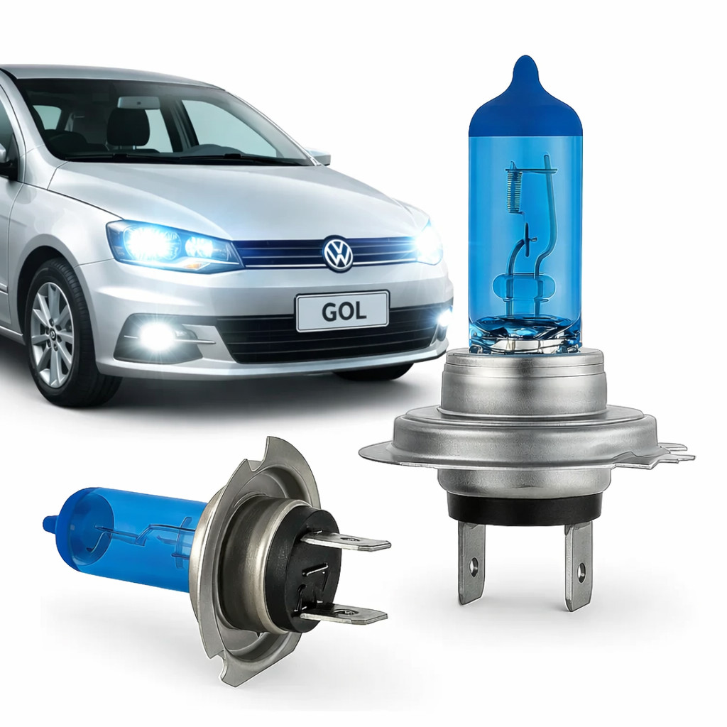 Par Lampada Super Branca H7 8500k Tipo Xenon 12v 55w Envio Rapido em Oferta na Shopee