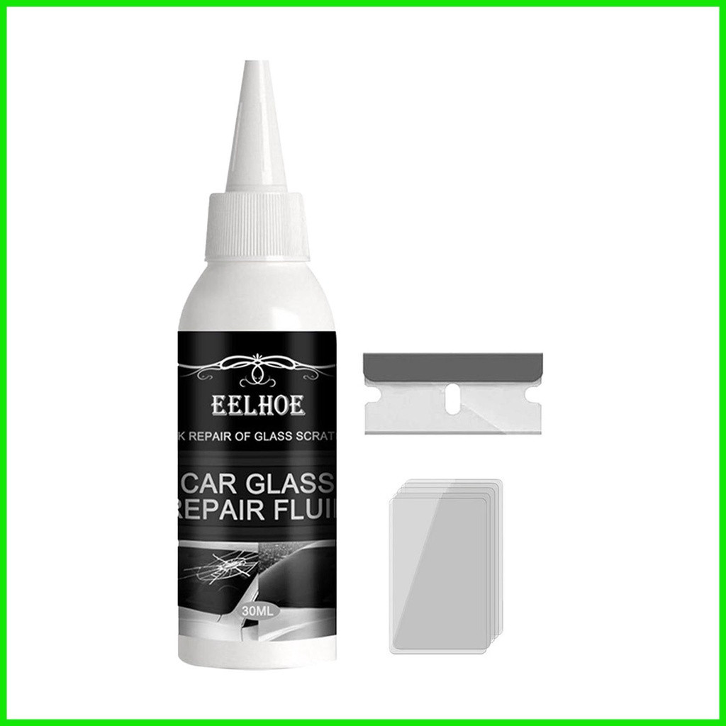 Kit De Reparo De Para-Brisa 30ml , Vidro De Carro Tela De Janela De Resina Chips E Rachaduras
