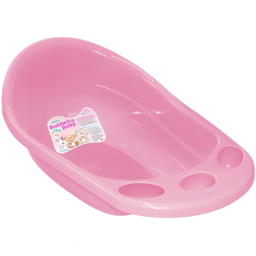 Banheira Bebê Monte Líbano Rosa 24 Litros em Oferta na Shopee