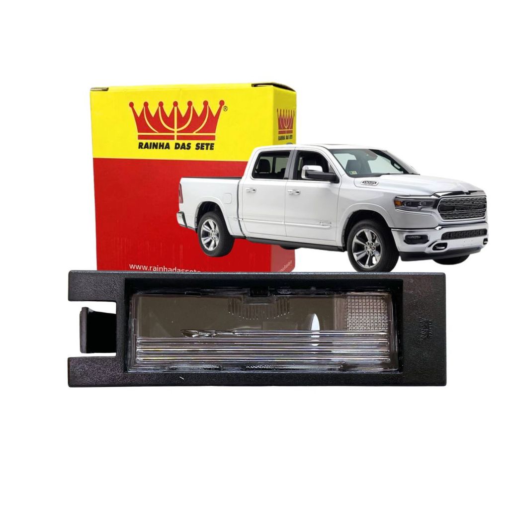 Lanterna Luz de Placa Para Dodge Ram 1.8 2.0 2019 Sem Soquete ETE 7136