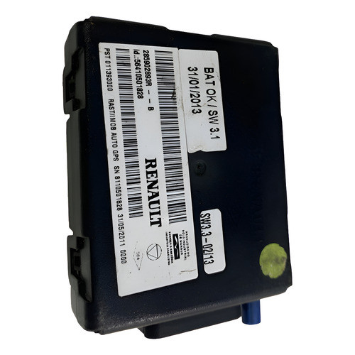 Módulo Gps Renault Fluence 2013 285902893r 7262a Preto Arge Preto Argentina/brasil/chile/uruguai
