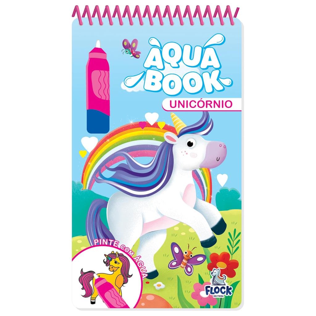 Aqua Book: Unicórnio - Ed. Flock ( p21 )