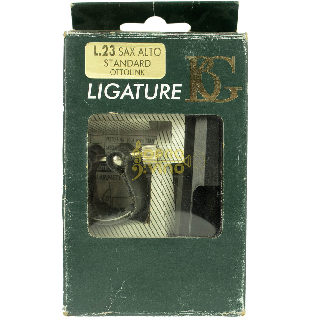 Abraçadeira Sax Alto Standard Completa Boquilha Metal OTTO LINK BG L23