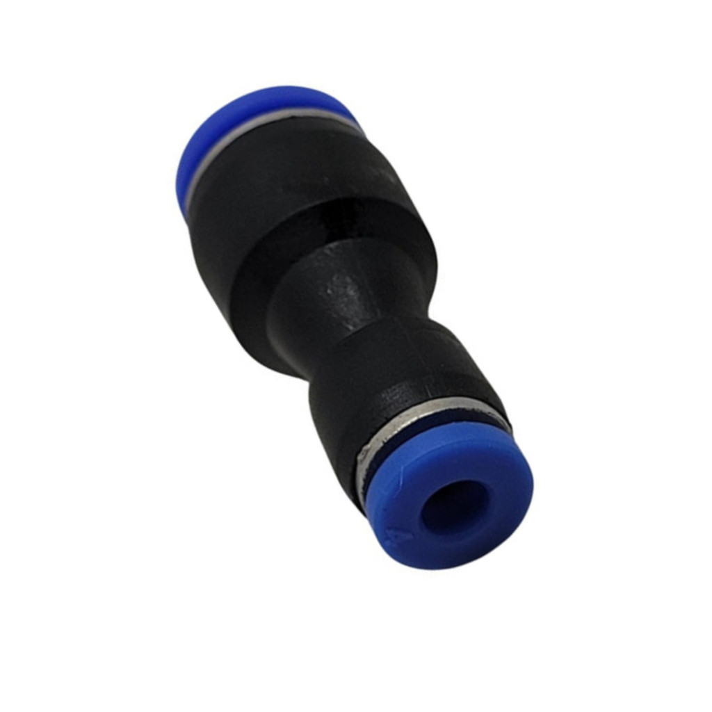 4 Peças Redução Tubo 8mm para 4mm Conexão Pneumática União Emenda