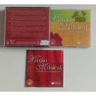 CD VÁRIOS ARTISTAS UMA PAIXÃO MUSICAL [5 CDS]