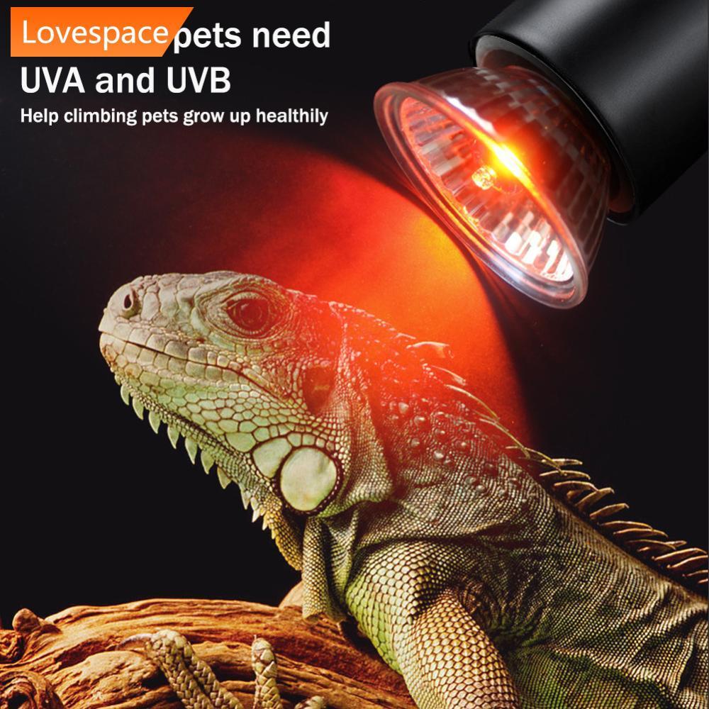 LS-STORE 25W-100W UVA + UVB Pet Réptil Lâmpada De Aquecimento Calor Tartaruga Lagarto Aquecedor Espectro Completo Sunlam