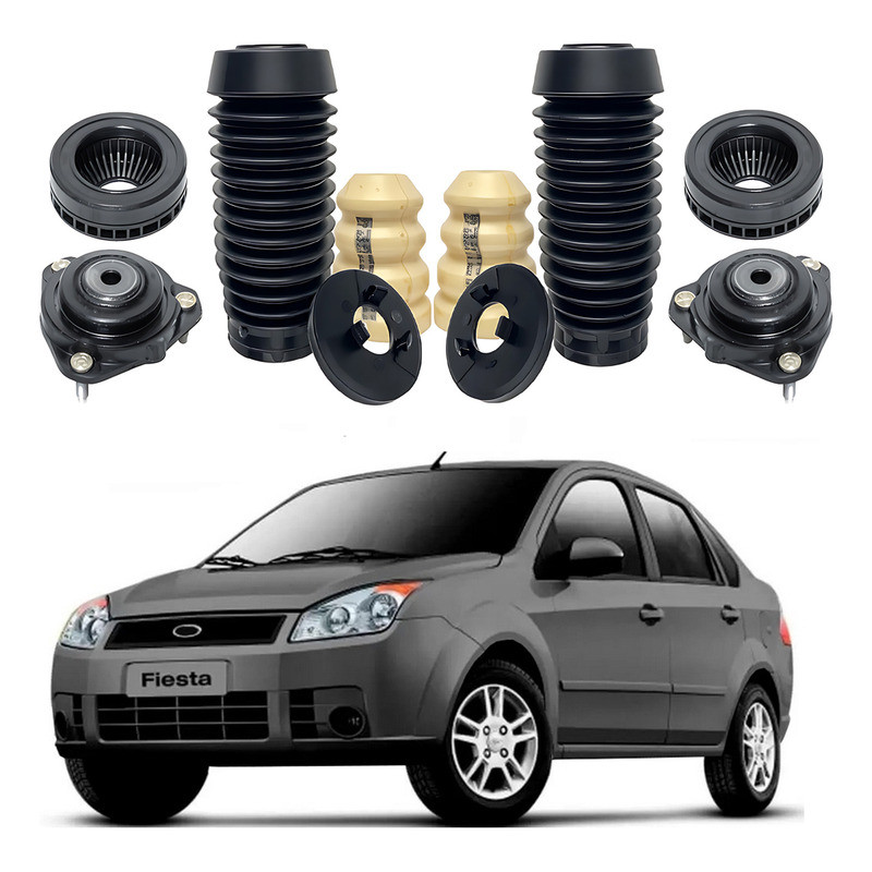 Kit Batente Dianteiro Ford Fiesta Sedan 1.0 1.6 2007 A 2010