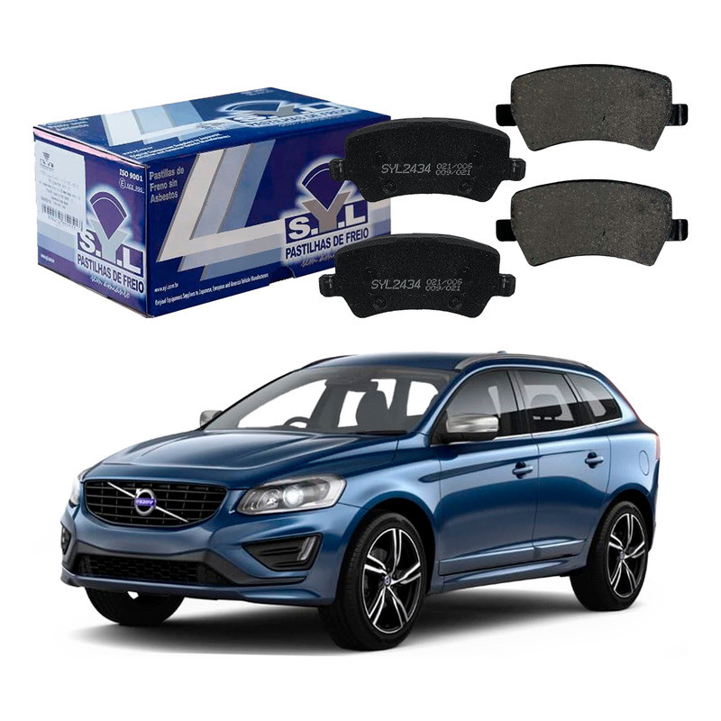 Pastilha Freio Traseiro Volvo Xc60 2.0 2015 A 2016