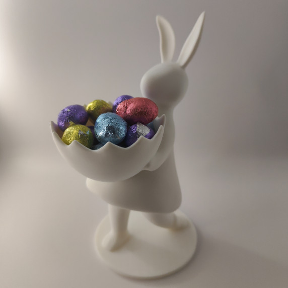 Coelho Porta Ovo Decorativo Páscoa Enfeite Mesa Presente Criativo Porta Chocolate Doce Decoração Cas em Oferta na Shopee