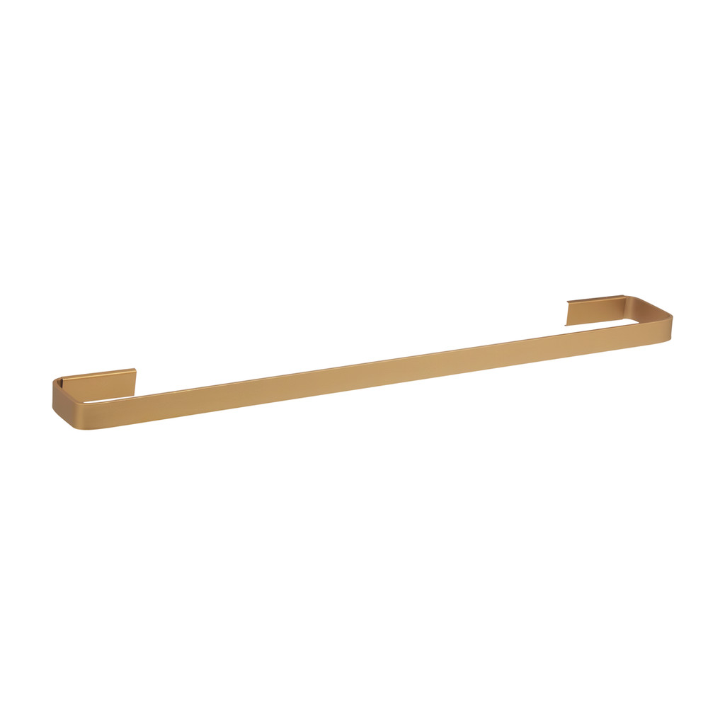Suporte Porta Toalha Banho Banheiro Lavabo Quadrado Dourado Luxo quadrado