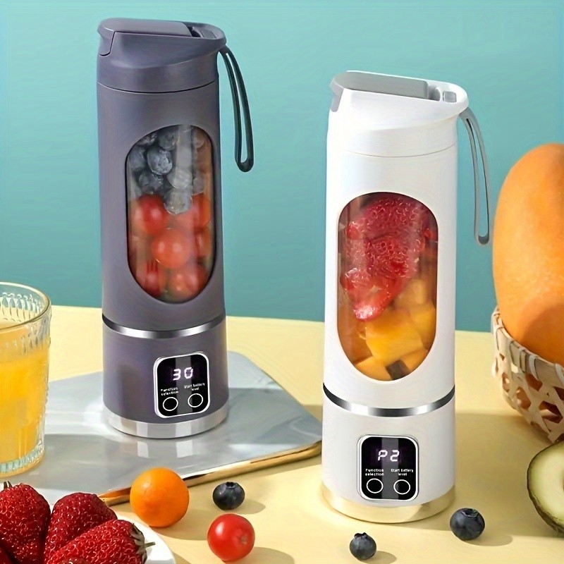 Mixer Portátil Mini Liquidificador com USB 8 Lâminas Recarregável