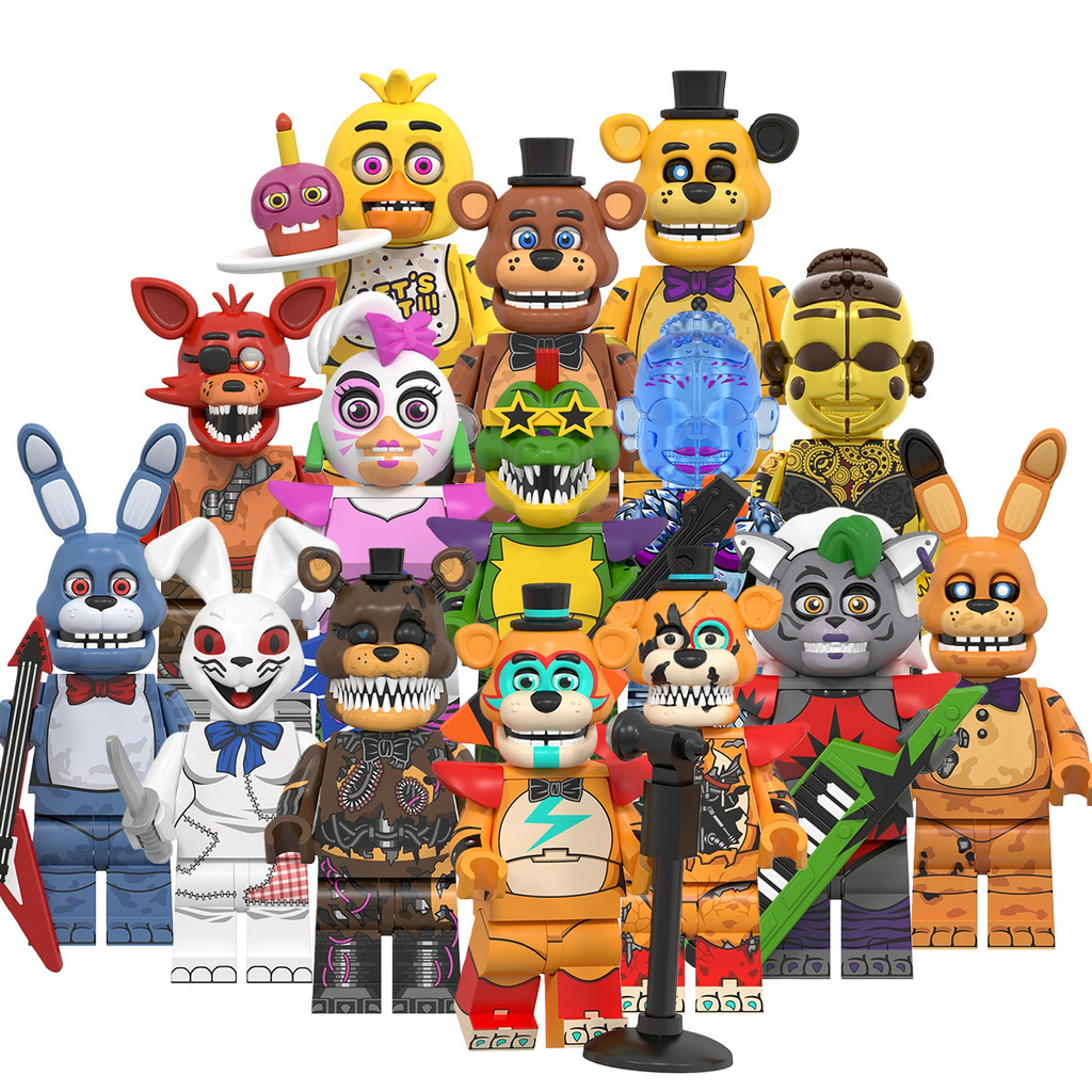 WM6206 WM6173 Series Action Figure Bloco De Construção Coleção Brinquedos Para Criança