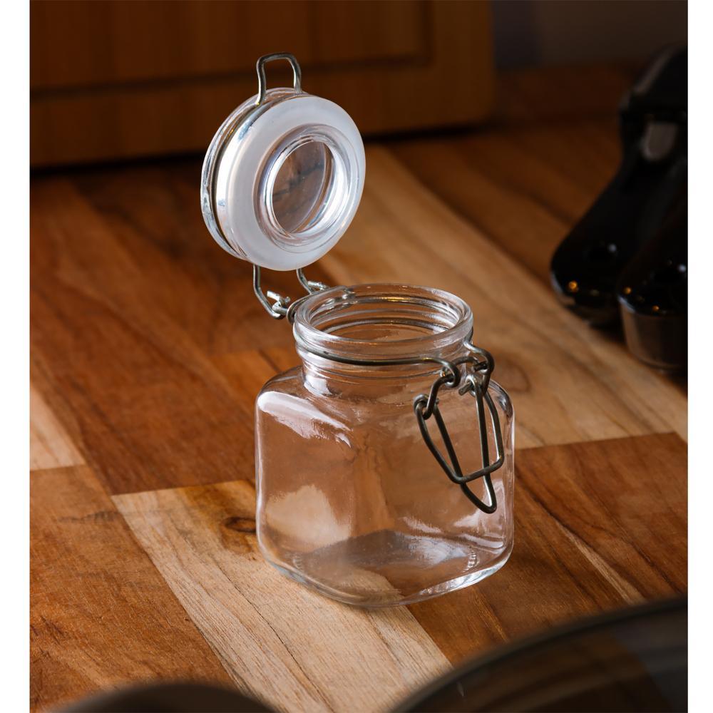 Pote Lyor de Vidro Hermético com Silicone 100ml
