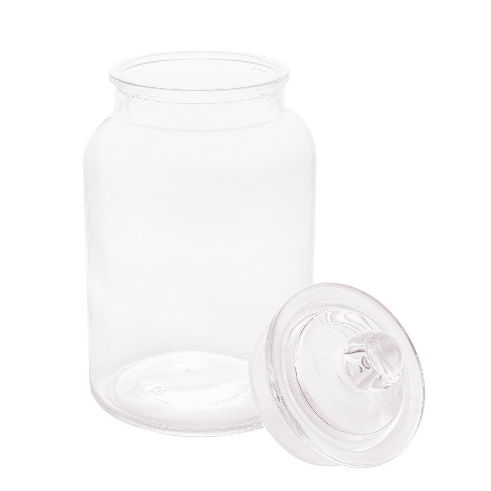 Porta Mantimento Lyor Arena de Vidro Incolor 1,5L