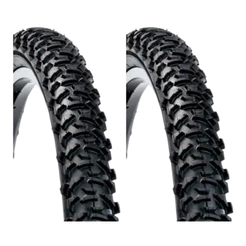 Par Pneu Bicicleta Mtb Paco Wind Aro 24 X 1.75 Cravo Bike