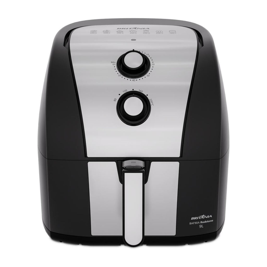 Air Fryer Britânia 9L Antiaderente Redstone 2000W BAF90A
