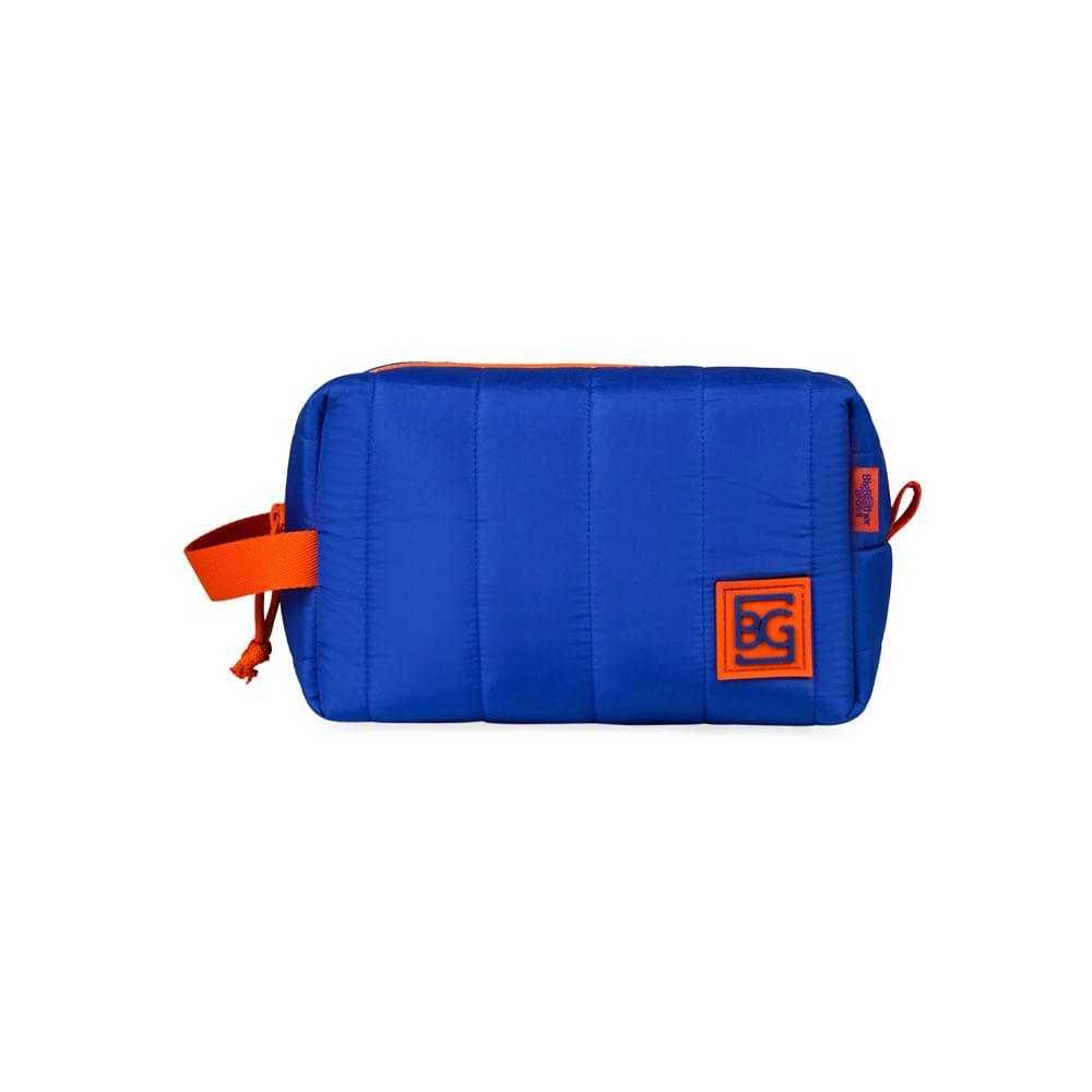 Necessaire Média Puff BBB 26 Azul em Oferta na Shopee