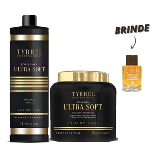 Tyrrel Ultra Soft Hidratante Kit Shampoo + Máscara - 2x1l em Oferta na Shopee
