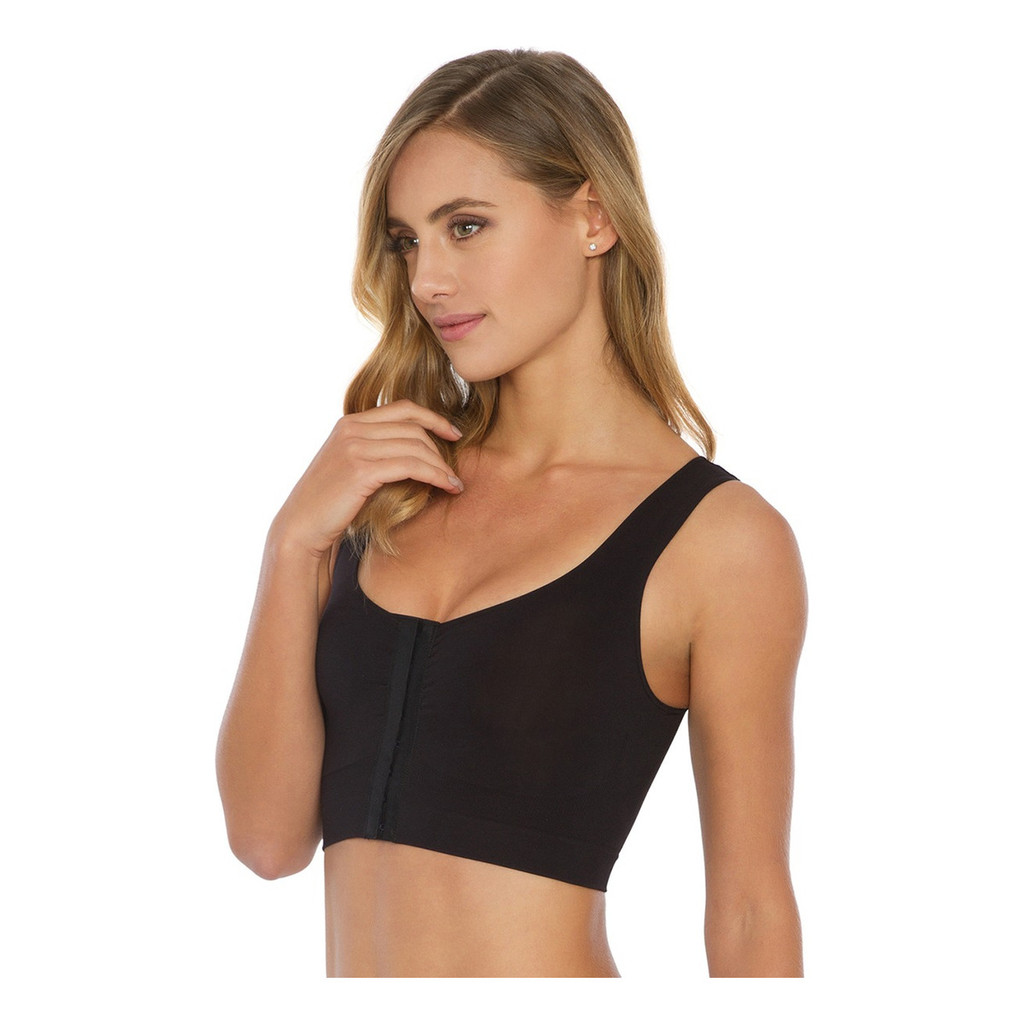 Sutiã Alta Compressão Sustentação Modelador Poliamida Abertura Com Regulagens Valoriza Os Seios em Oferta na Shopee