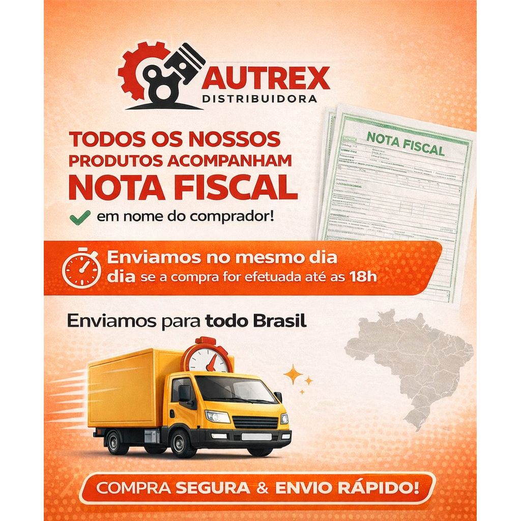 INTERRUPTOR DE FREIO TRASEIRO CG 125 FAN (2000 A 2018) - GP7 — imagem 2 de 2