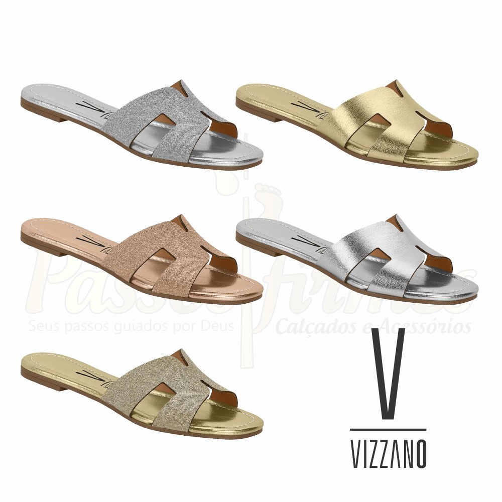 Rasteirinha Vizzano Com Recortes H - 6371.167