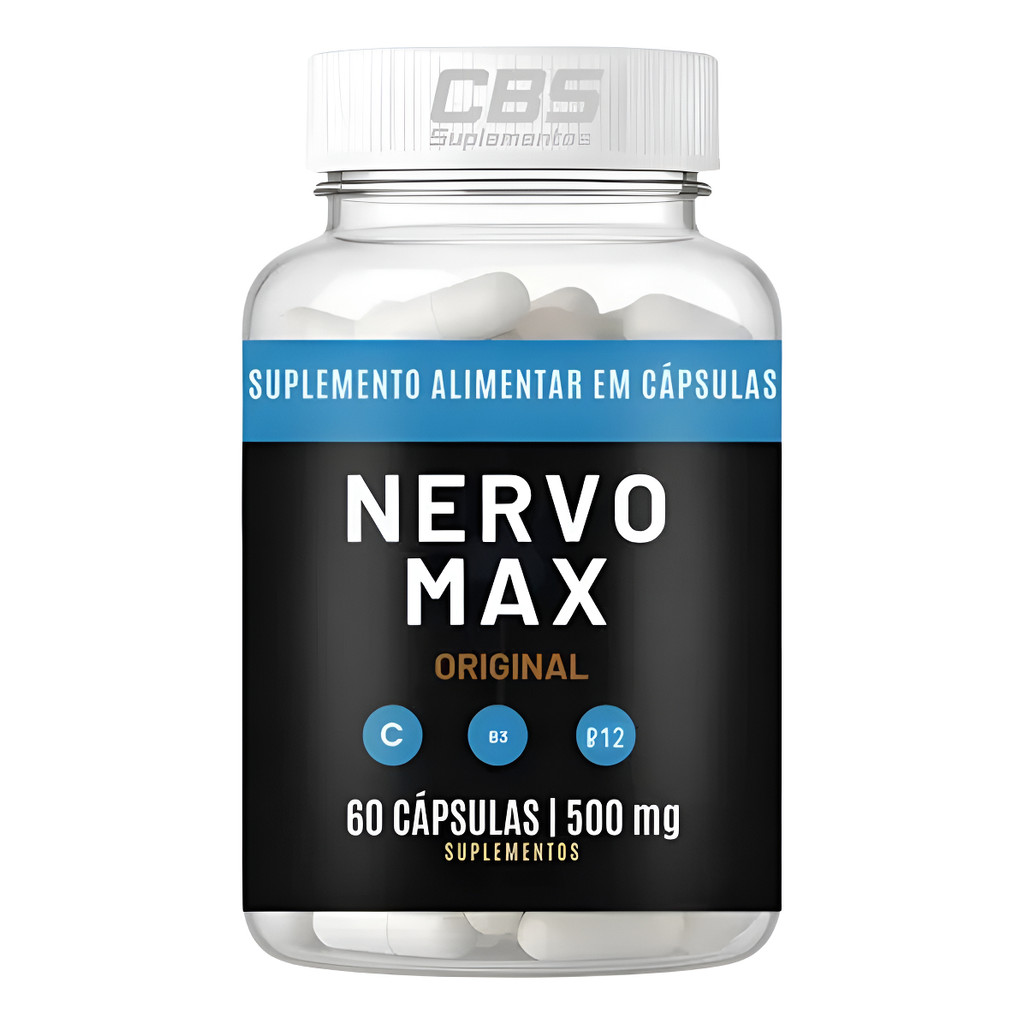 Nervo Max 60 Caps Alívio De Dores Neuropáticas Naturalmente Envio Rápido Promo em Oferta na Shopee