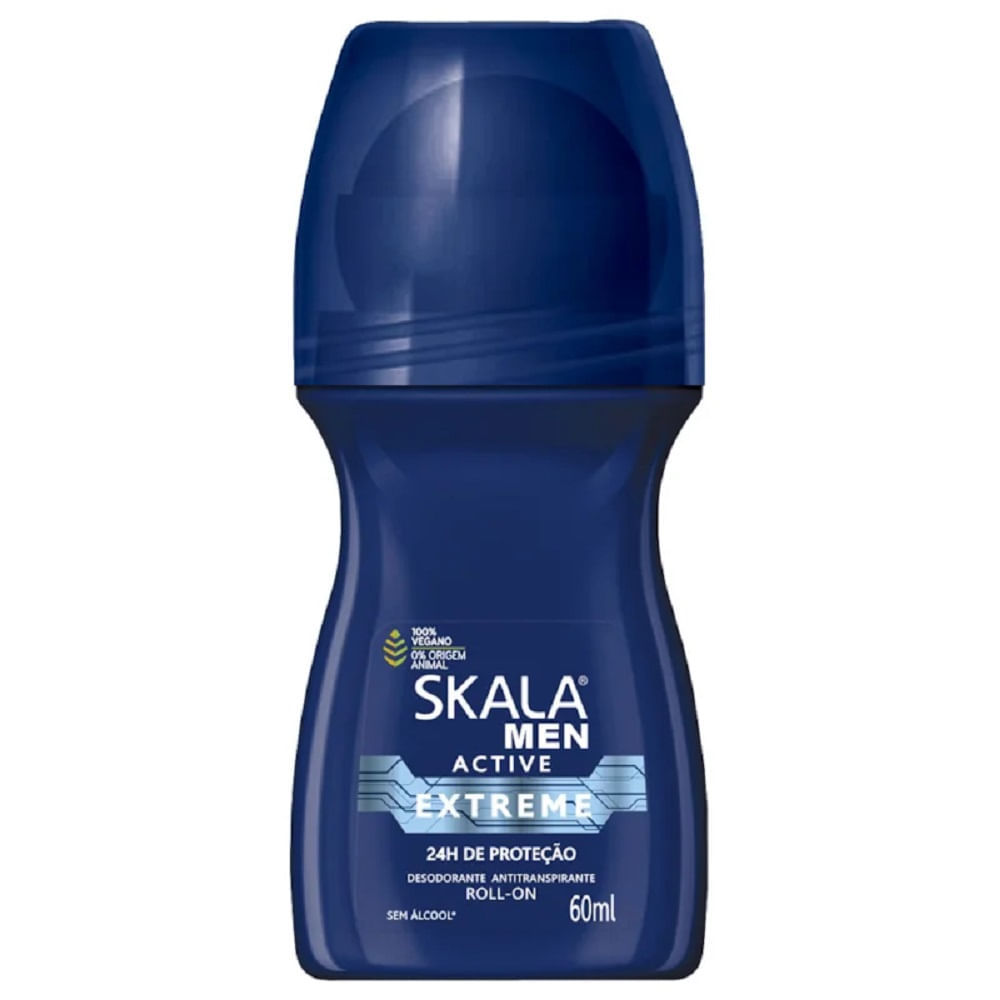 Desodorante Skala Roll-on For Men Extreme 60ml em Oferta na Shopee
