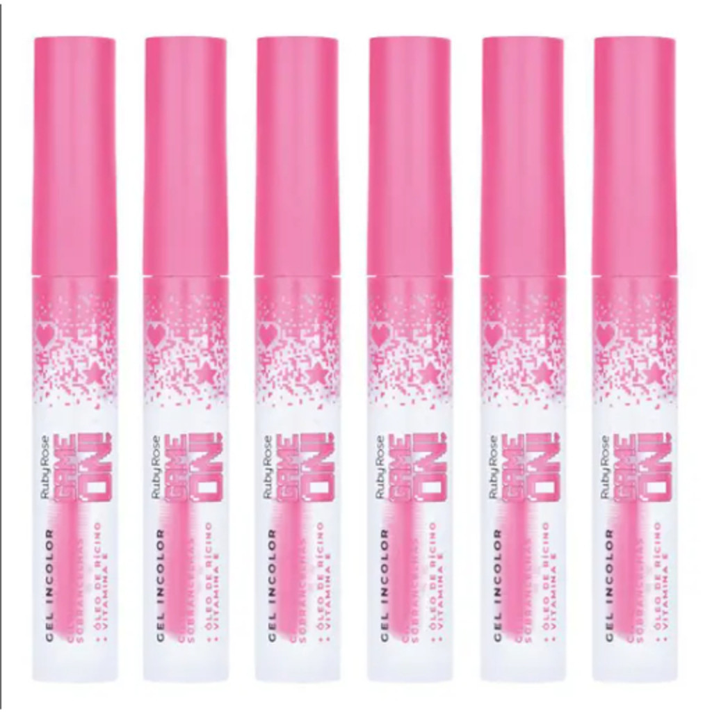 Gel Incolor Ruby Rose para Cílios e Sobrancelhas – Fixação Forte/ Longa Duração/ Atacado Promoção Hot Sale