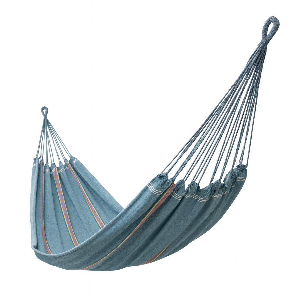 Rede De Dormir Descanso Solteiro Cinza 3,0m x 1,20m em Oferta na Shopee