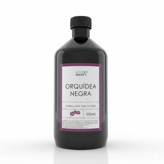 Refil de Aromatizador para Difusor de varetas ambiente 500ml Orquidea Negra- perfume intenso em Oferta na Shopee