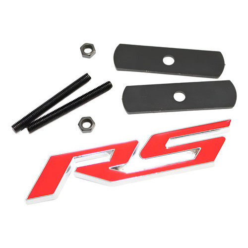 Emblema Grade Rs Gm Chevrolet Camaro Onix Cruze Equinox Vermelho