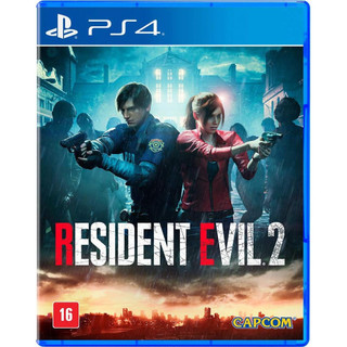 Resident Evil 2 Remake Jogo Mídia Física Ps4 - Novo/Caixa Aberta