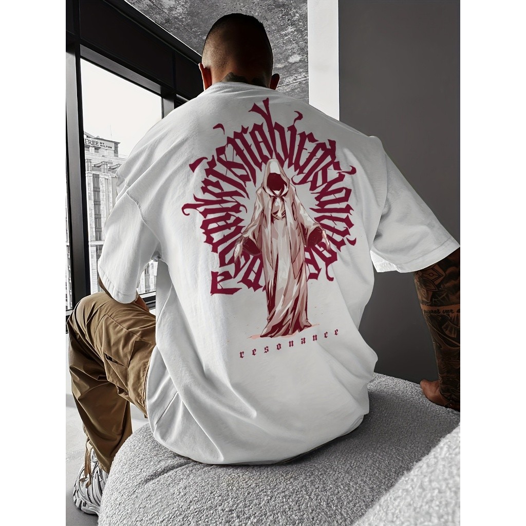 Camiseta  Oversized confortavel camiseta oversized streetwear larga treino estilo 100% algodão premium Conforto Urbano C
