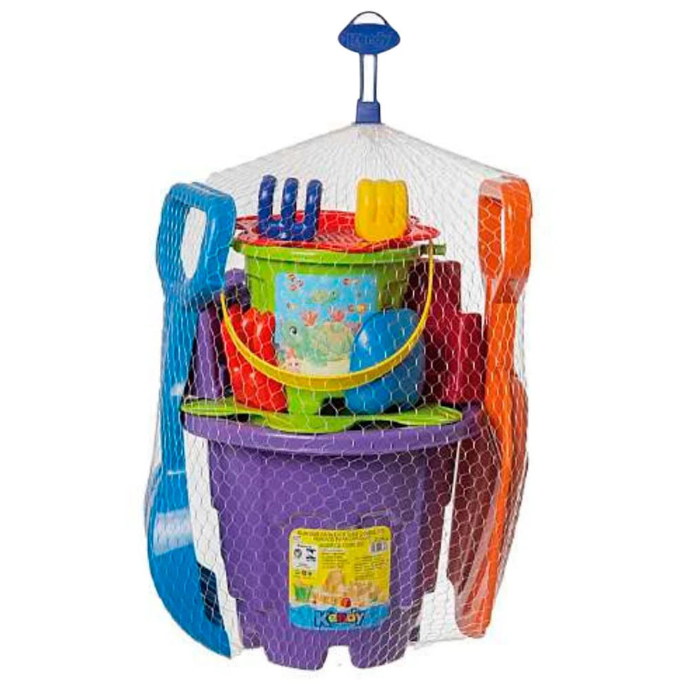 Kit Balde de Praia Kendy - Item Sortido em Oferta na Shopee