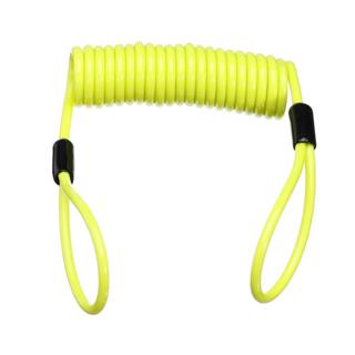 CABO ESPIRAL LEMBRETE TRAVA DISCO GP TECH 4X1.50 CM FLUO GPZX4150 | AMARELO em Oferta na Shopee