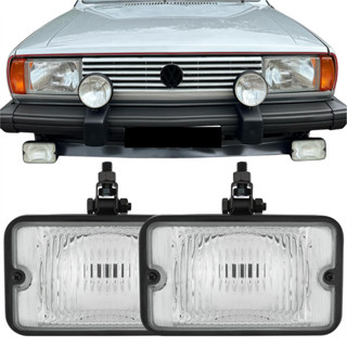 Par farolete de Milha Auxiliar Lente Vidro Gol GTS GTI Retangular Universal em Oferta na Shopee
