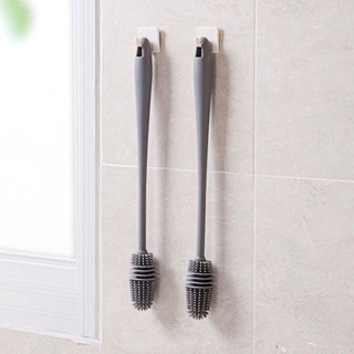 Kit 1/2/3 Escova De Lavar Garrafa Mamadeira Copos Multiuso De Silicone em Oferta na Shopee