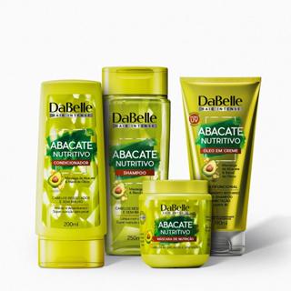 Kit Abacate Nutritivo DaBelle Hair - 4 produtos em Oferta na Shopee