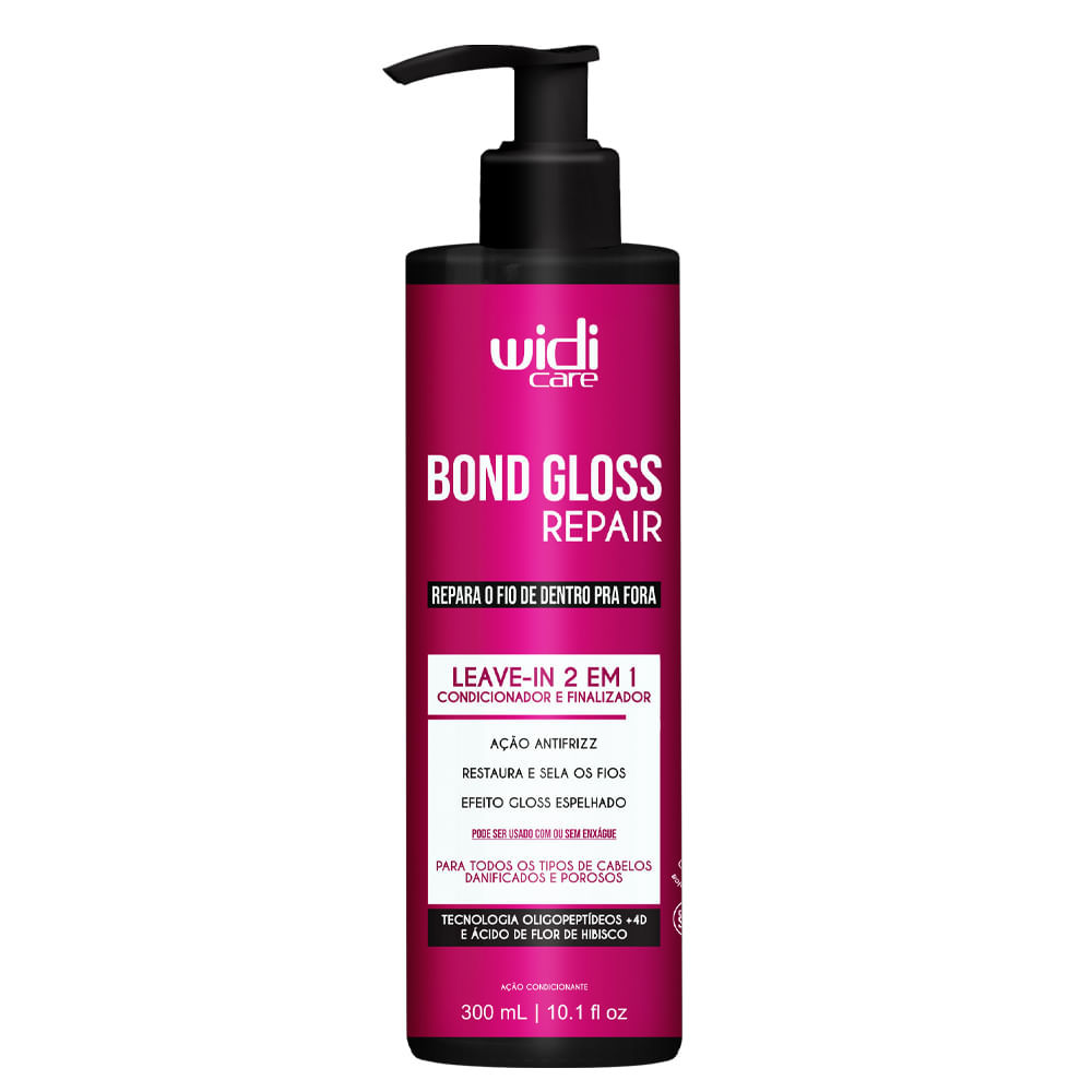 Leave-In 2 em 1 Widi Care Bond Gloss Repair 300ml em Oferta na Shopee