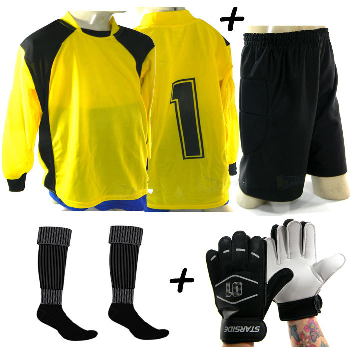 Kit Goleiro 4 x 1 Bermuda TRB amr Infantil