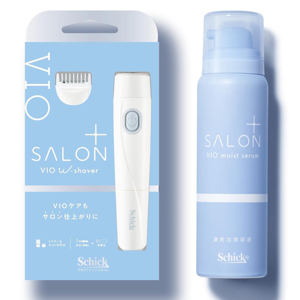 Navalha Corporal Feminina Schick Salon Plus Tone-Up Com Suporte (Inclui Lâminas)-Envio Do Japão -