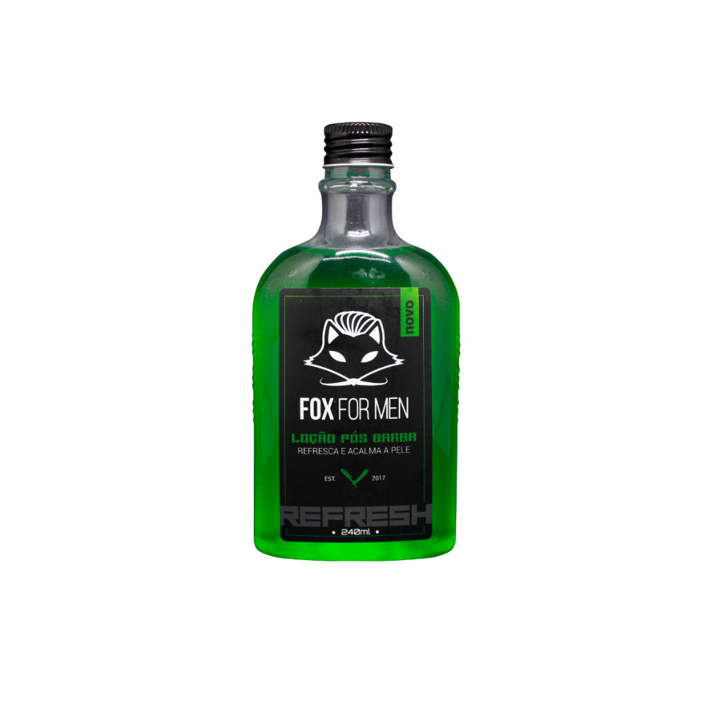 LOÇÃO PÓS-BARBA VERDE 240ML - FOX FOR MEN