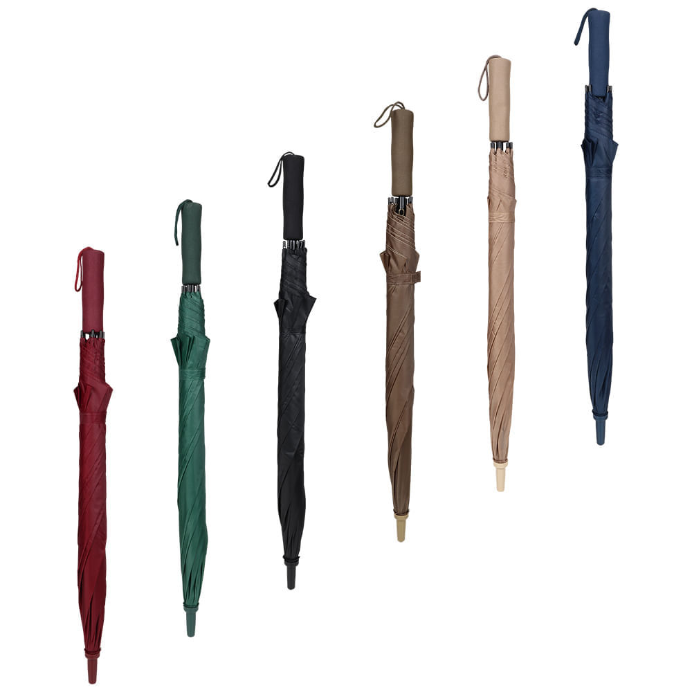 Guarda-chuva Automático Manhattan Cabo em EVA 1,20m Cores Sortidas Bel em Oferta na Shopee