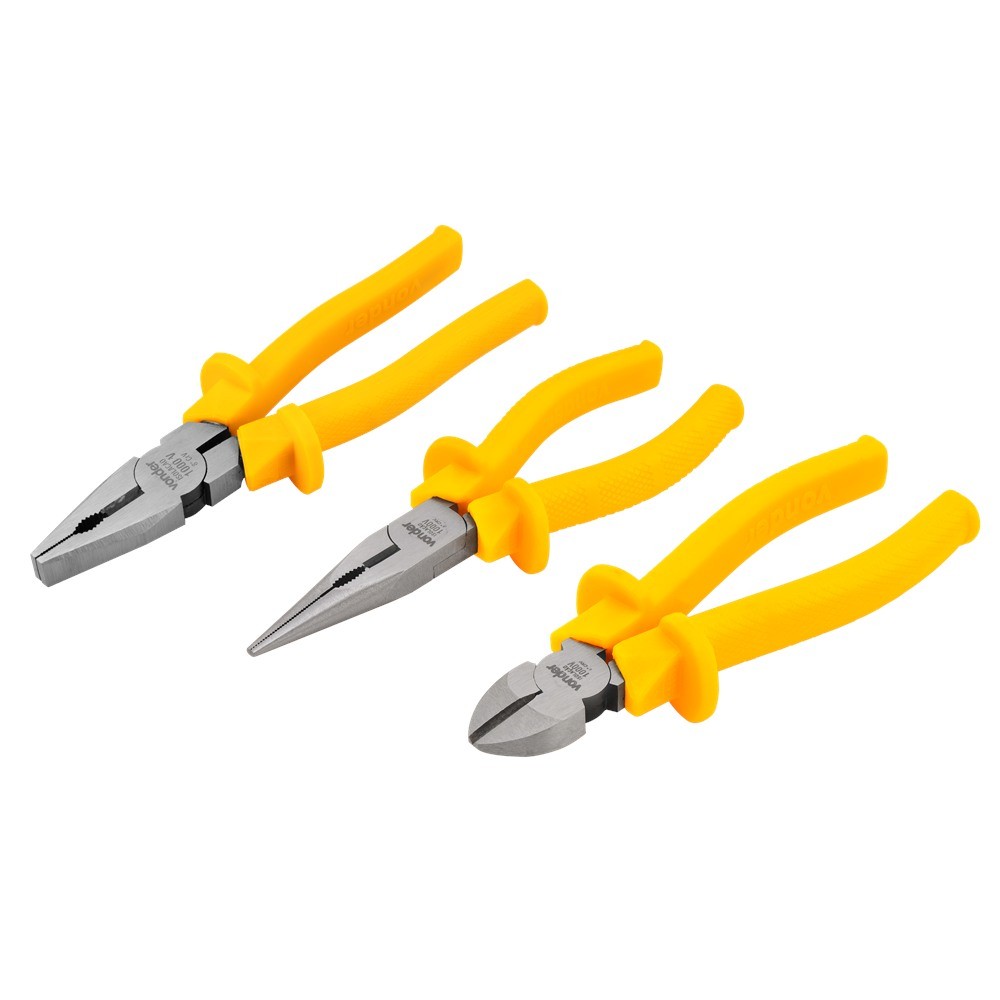 Jogo Alicates Universal Corte Bico 1000V 3 Peças Vonder em Oferta na Shopee