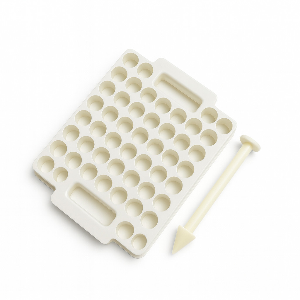 Placa Porcionadora 10g Brigadeiros - 50 Cavidades Caparroz